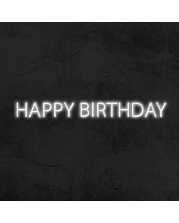 Happy Birthday Neon Sign