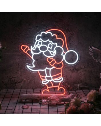 Santa LED Neon Sign