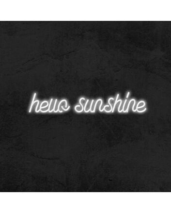 Hello Sunshine Neon Sign