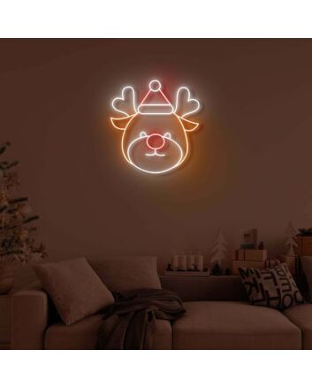 Reindeer LED Sign
