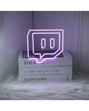 Logo Twitch Neon Sign