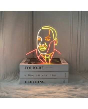 Martin Luther King Mlk Neon Sign