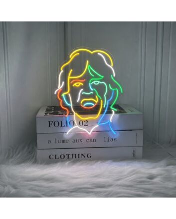 Mick Jagger Neon Sign