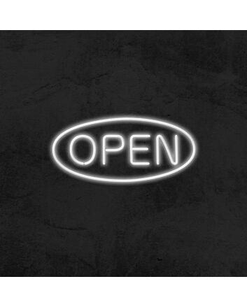 Open V1 Neon Sign