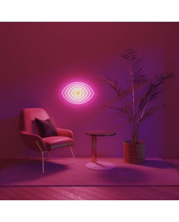 Pink Im Watching You Eye Neon Sign