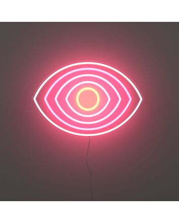 Pink Im Watching You Eye Neon Sign