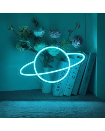 Planet Neon Sign