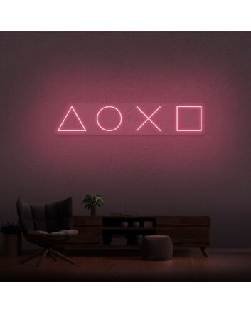 Playstation Game Neon Sign