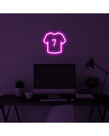 Shirt No 7 Neon Sign