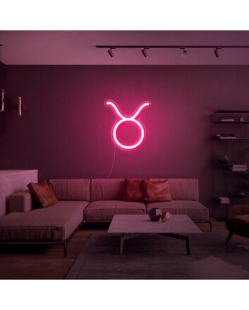 Taurus Zodiac Neon Sign