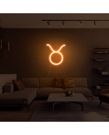 Taurus Zodiac Neon Sign