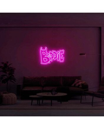 Baddie Devil LED Neon Sign