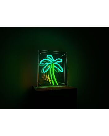Palm Tree Infinity Mirror Neon Sign