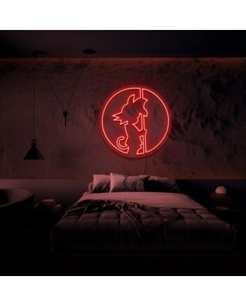 Kid Goku Neon Sign
