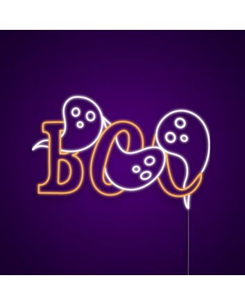 Boo Ghost Neon Sign