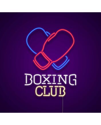 Boxing Club Neon Sign
