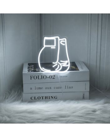 Boxing Gloves Neon Sign