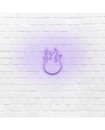 Flame LED Neon Sign
