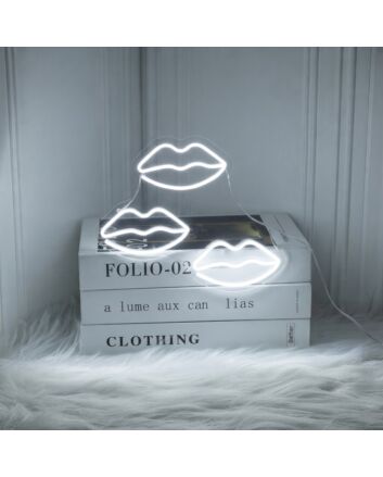 Colored Lips Neon Sign