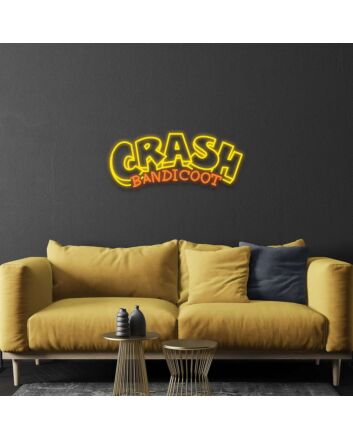 Crash Bandicoot Neon Sign