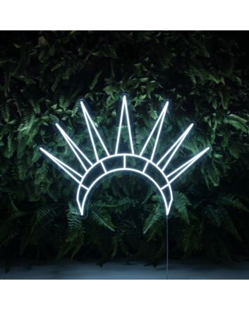 Crown Statue of Liberty Neon Sign