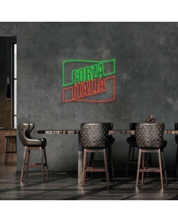 Forza Italia Neon Sign
