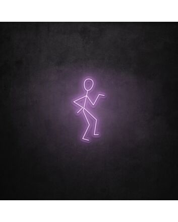 Dancing Stick Man LED Neon Sign