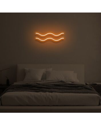 &quot;WATER BEARER, 11th Sign&quot; LED Neon Sign