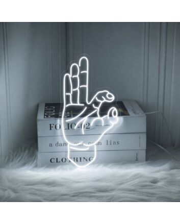 Ok Hand Neon Sign