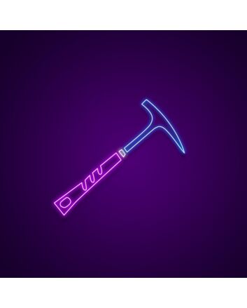 Pickaxe Neon Sign