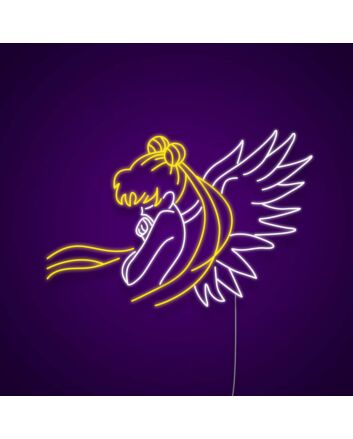 Sailor Moon Back Neon Sign