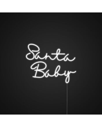 Santa Baby Neon Sign