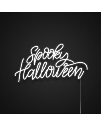 Spooky Halloween Neon Sign
