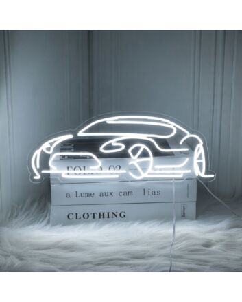 Sports Car Neon Sign