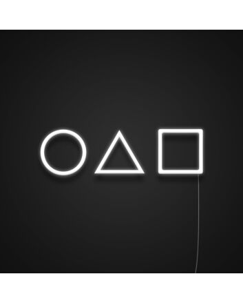 Squid Game Logo Neon Sign