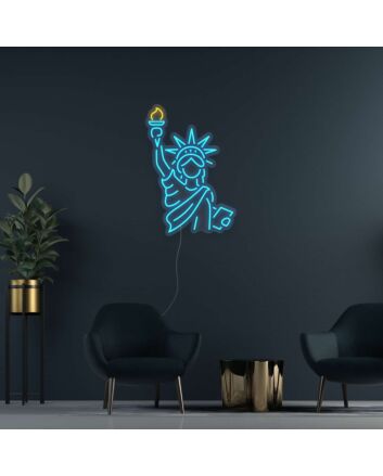 Statue of Liberty Neon Sign
