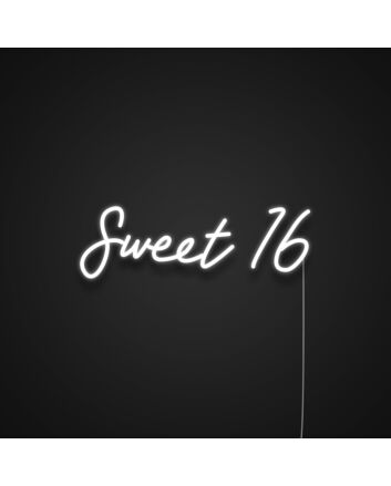 Sweet 16 Neon Sign