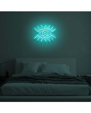 EVIL EYE" LED Neon Sign