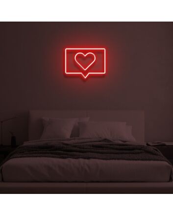 INSTAGRAM HEART" LED Neon Sign