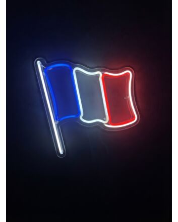 Flag of France Neon Sign