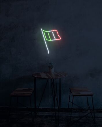 Flag of Italy Neon Sign MNC40686