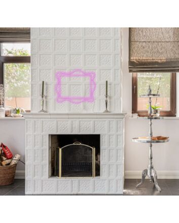Pink Frame Neon Sign