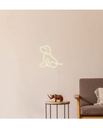 Puppy Neon Sign