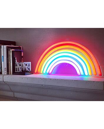 Rainbow Neon Sign