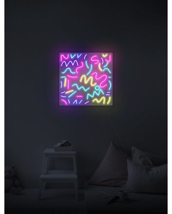 Rainbow Sprinkles Neon Sign