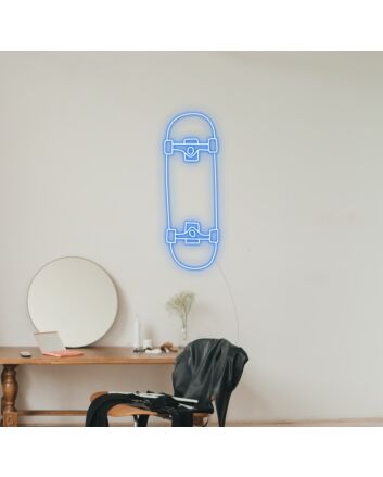 Skateboard Neon Sign