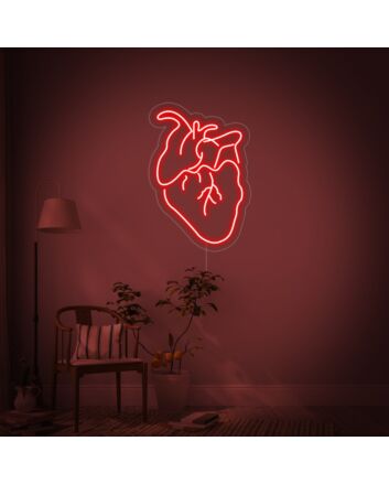 Actual Heart Neon Sign