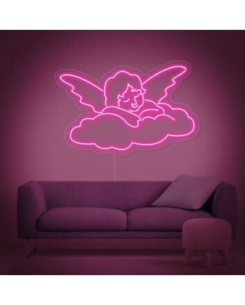 Angel Baby Cupid Neon Sign