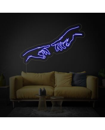 Hand Of God V1 Neon Sign