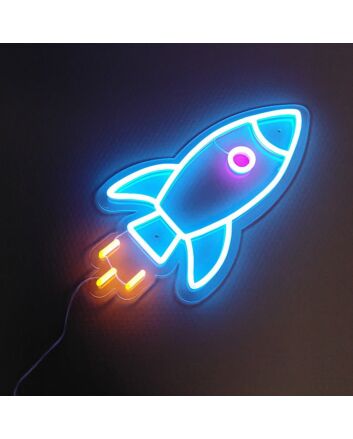 Rocket Neon Sign